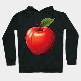 Red Apple Fruit Hoodie